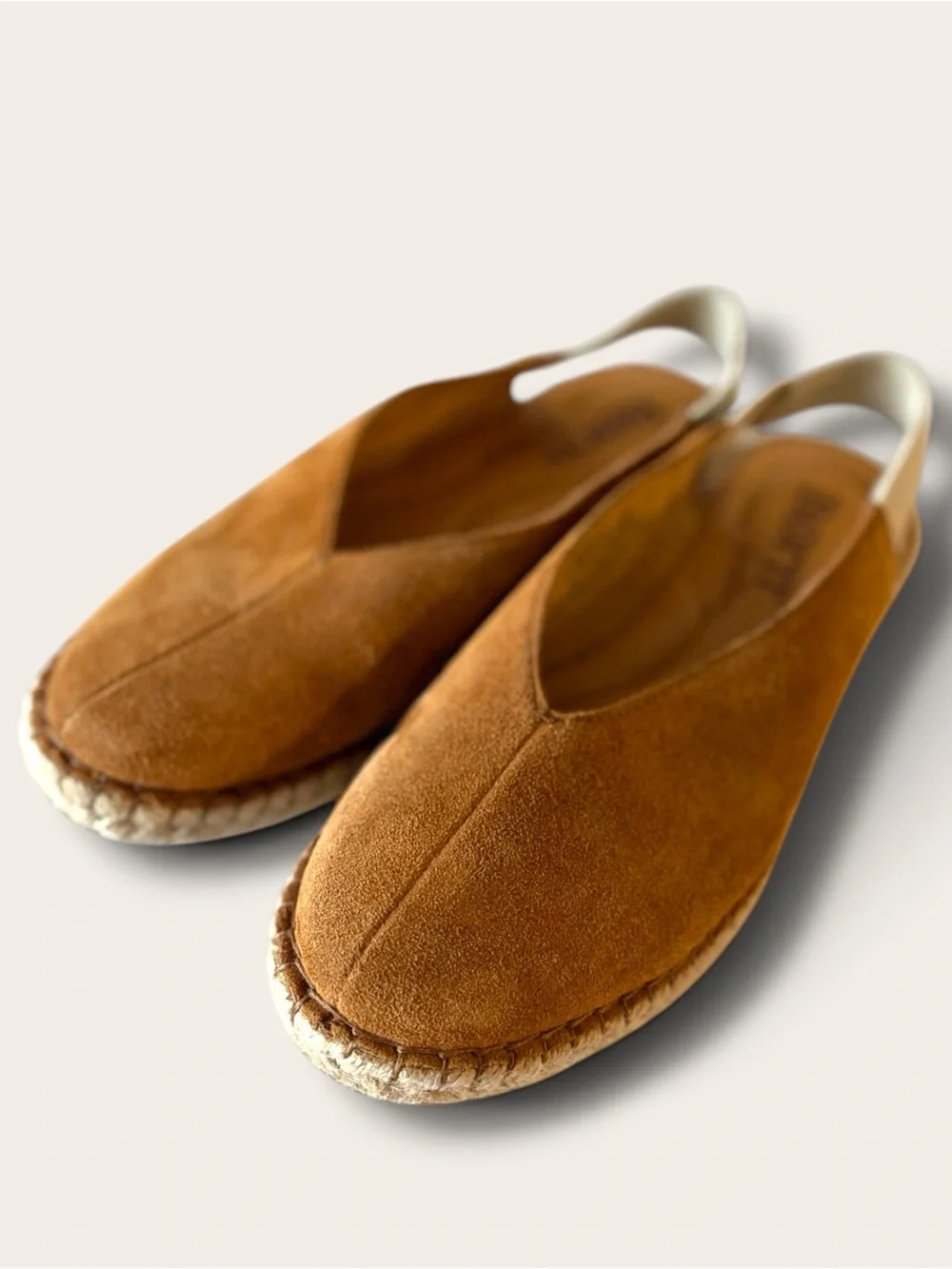 Born Brown Suede Slip-On Espadrilles